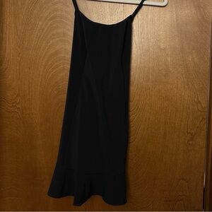 Aerie Black Backless Dress